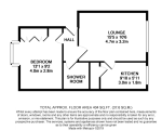 Floorplan of Caroline Place, Harlington, UB3 5AF